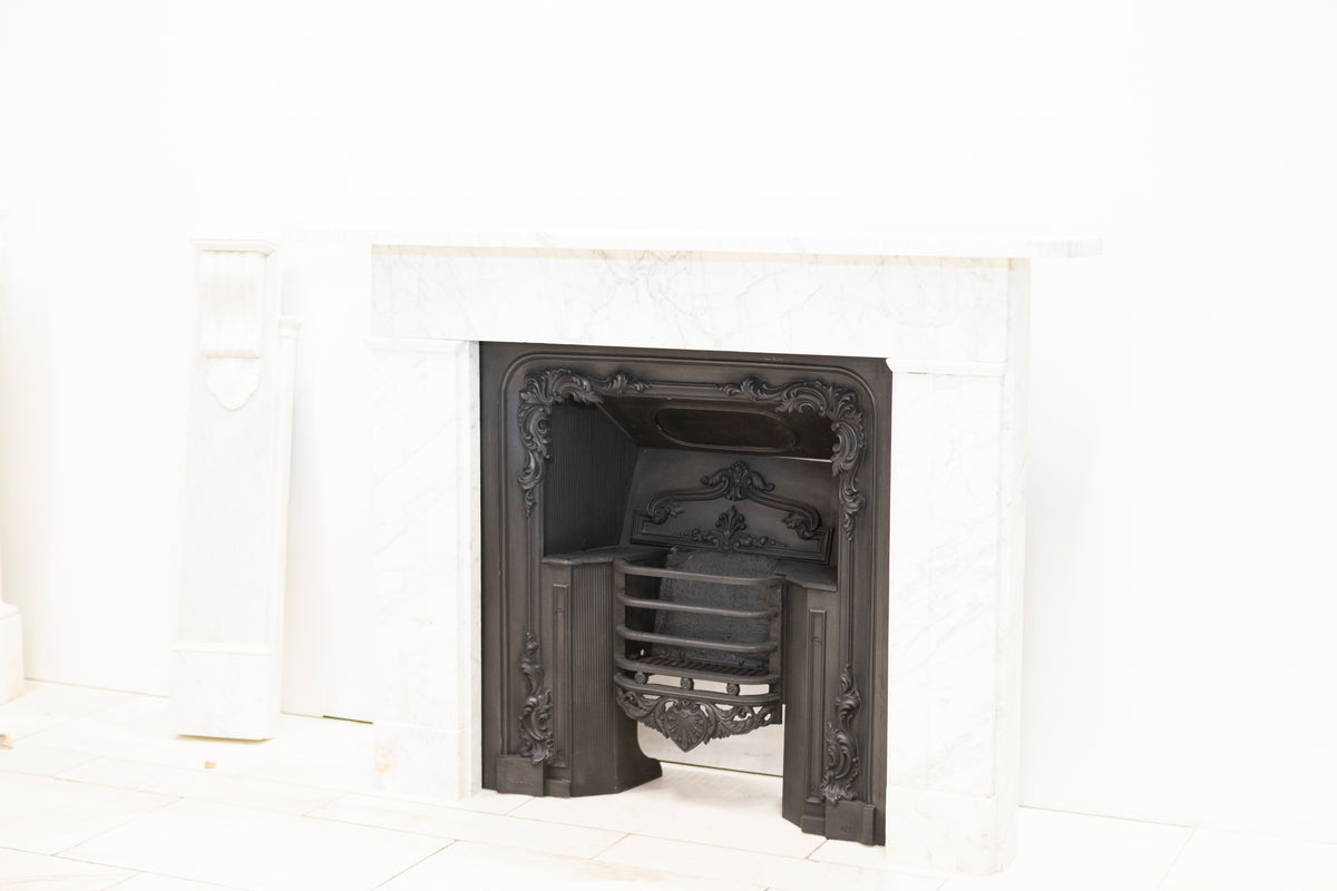 Antique Georgian Carrara Marble Surround