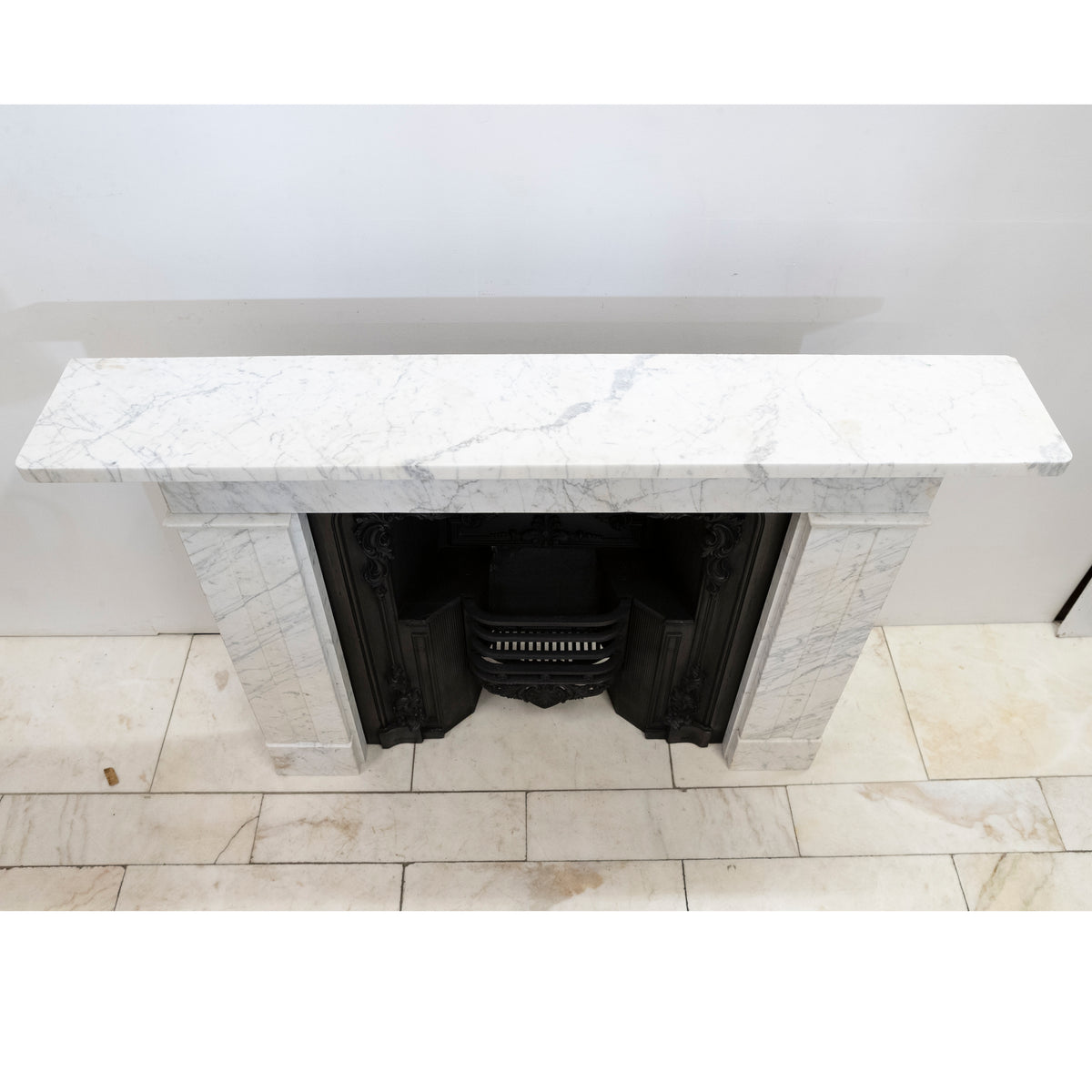 Antique Georgian Carrara Marble Surround