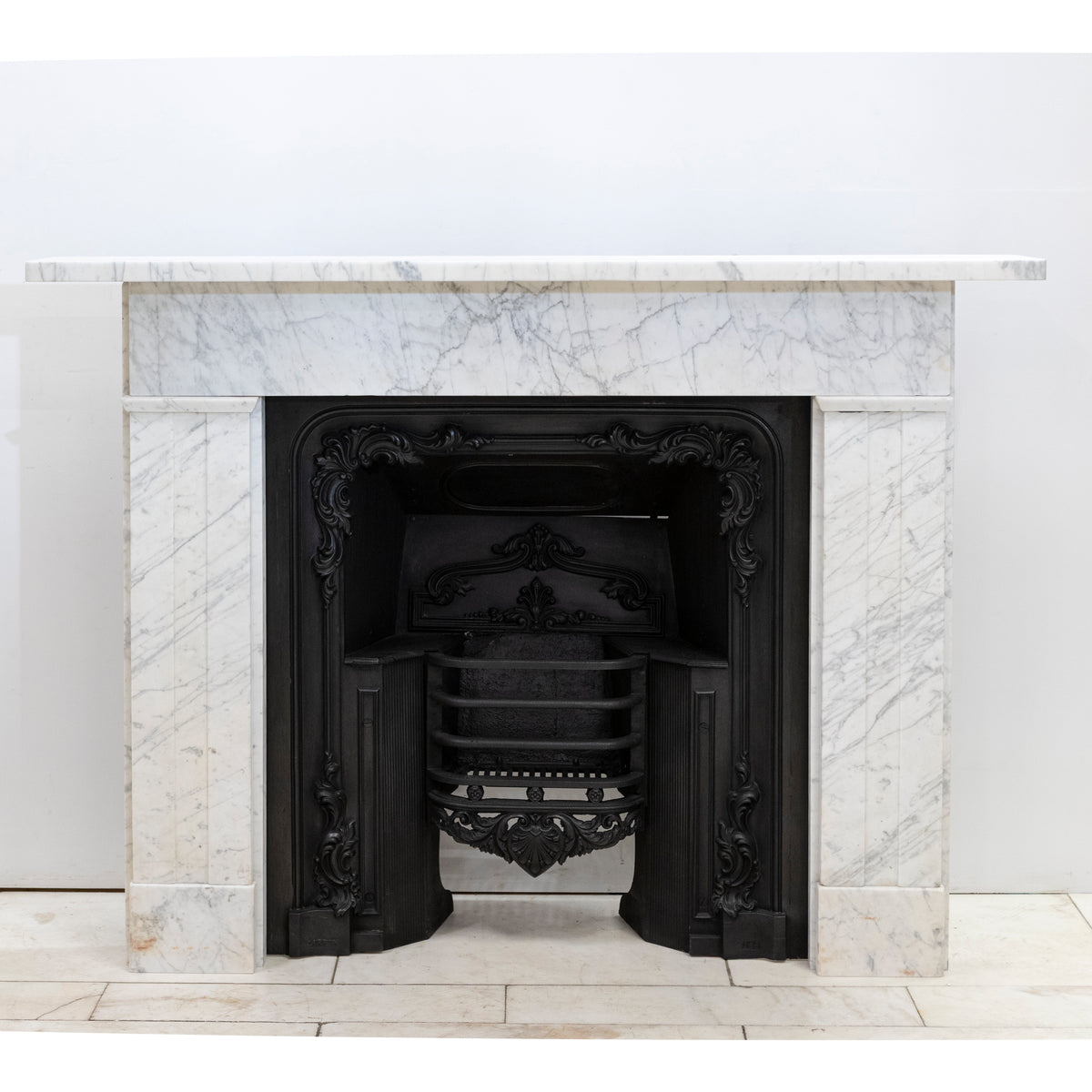 Antique Georgian Carrara Marble Surround