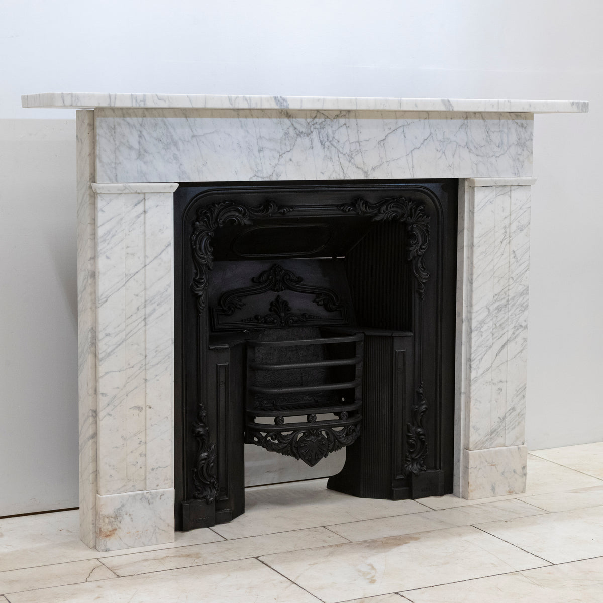 Antique Georgian Carrara Marble Surround