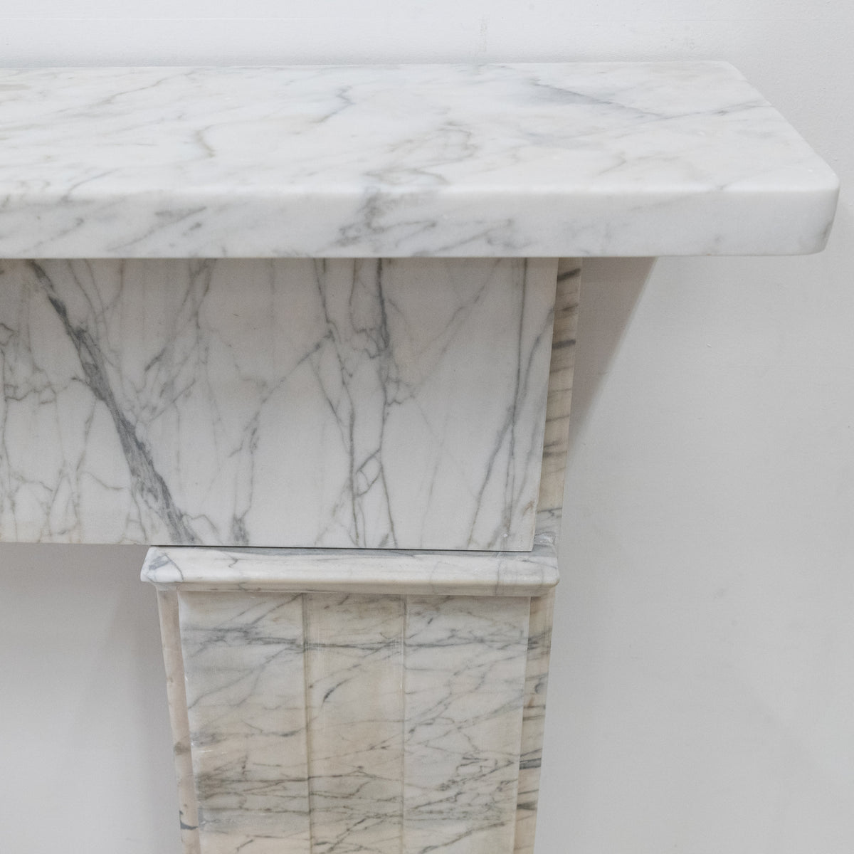 Antique Carrara Marble Late Georgian Fireplace Surround | The Architectural Forum