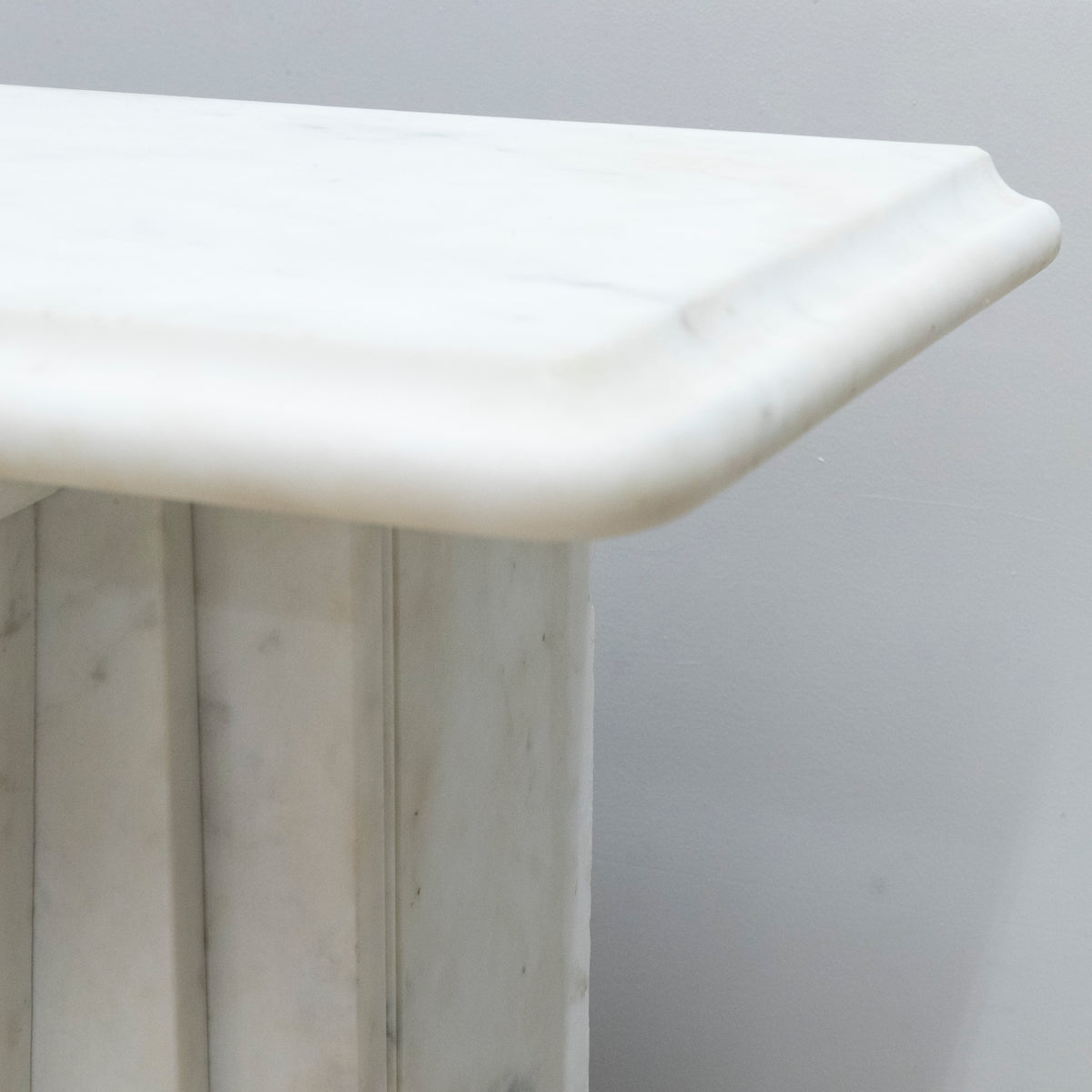 Imposing Victorian Statuary Marble Carved Corbel Chimneypiece | The Architectural Forum