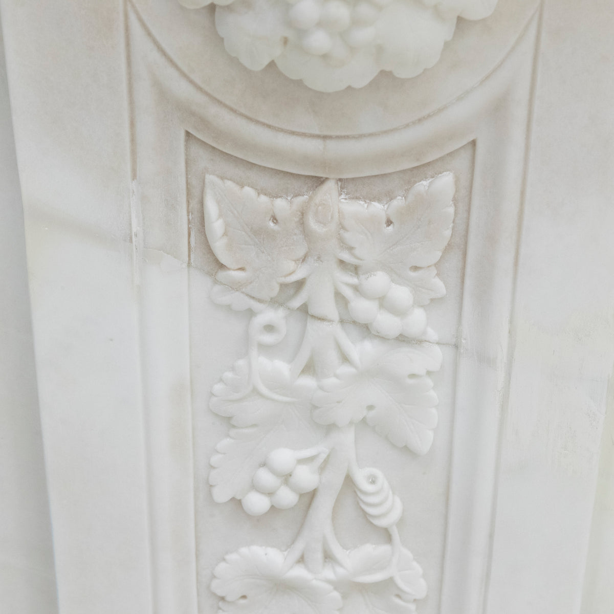Imposing Victorian Statuary Marble Carved Corbel Chimneypiece | The Architectural Forum
