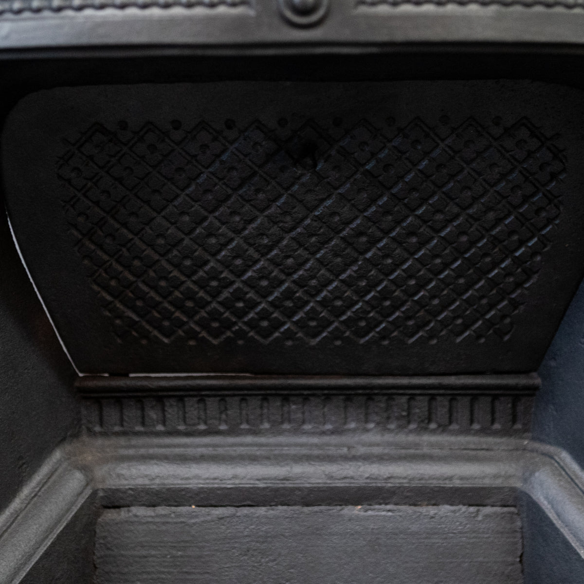 Antique Victorian Cast Iron Combination Fireplace