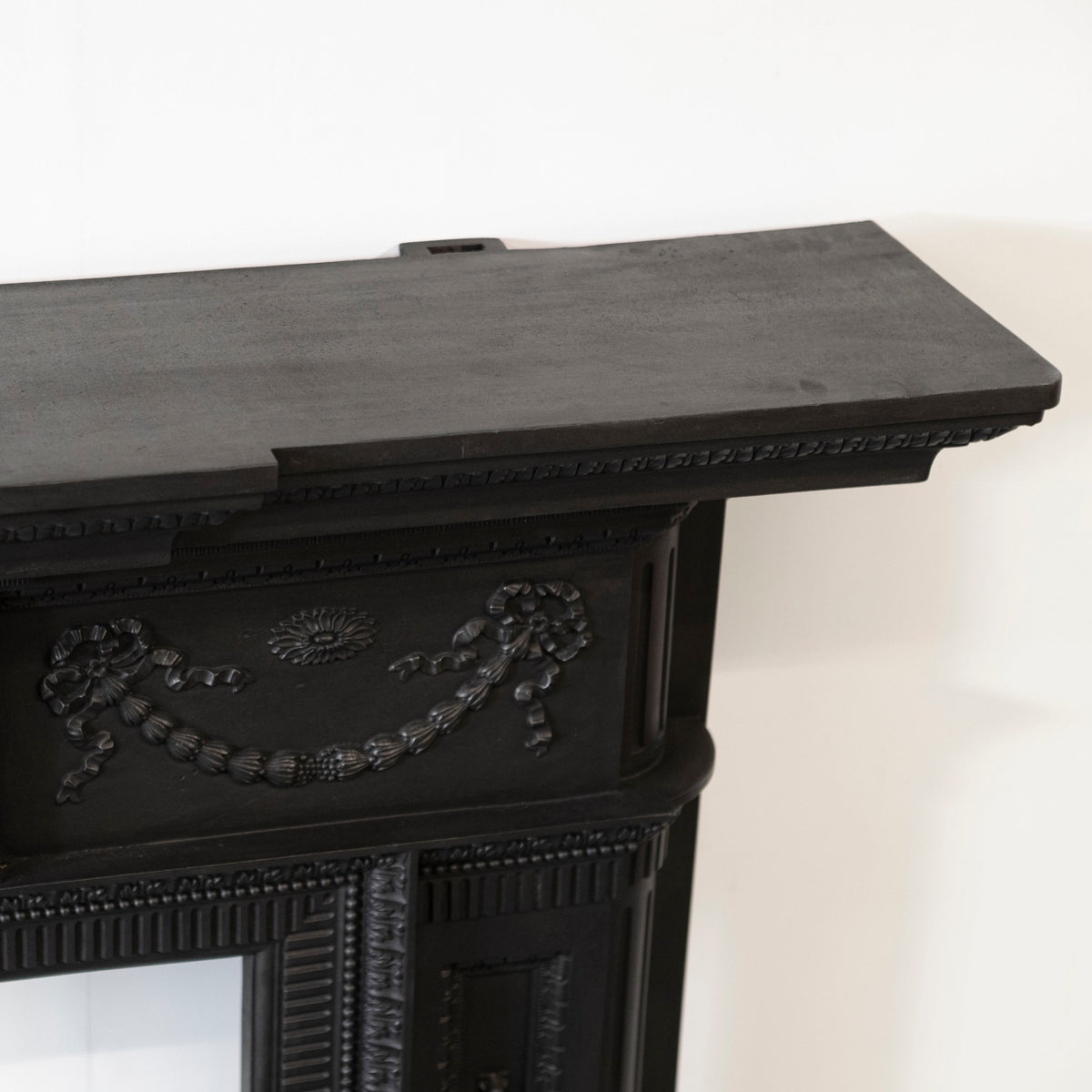 Large Antique Cast Iron Fireplace Surround | The Architectural Forum