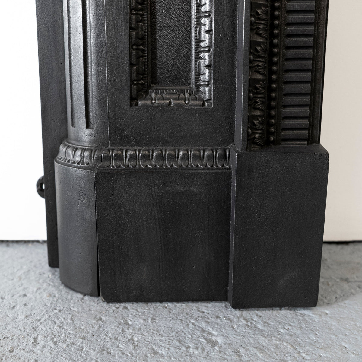 Large Antique Cast Iron Fireplace Surround | The Architectural Forum