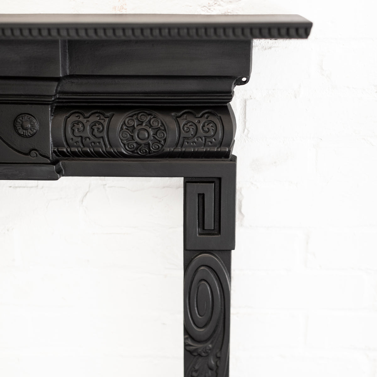Antique Cast Iron Fireplace Surround (Pair available) | The Architectural Forum