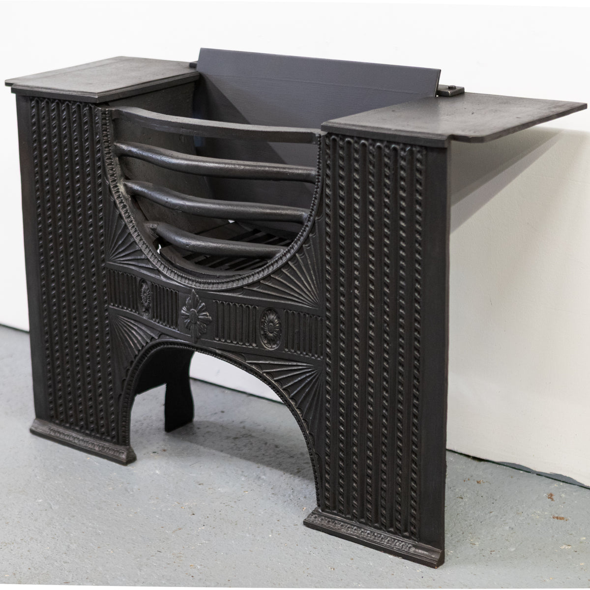 Antique Regency Cast Iron Hourglass Hob Grate | The Architectural Forum