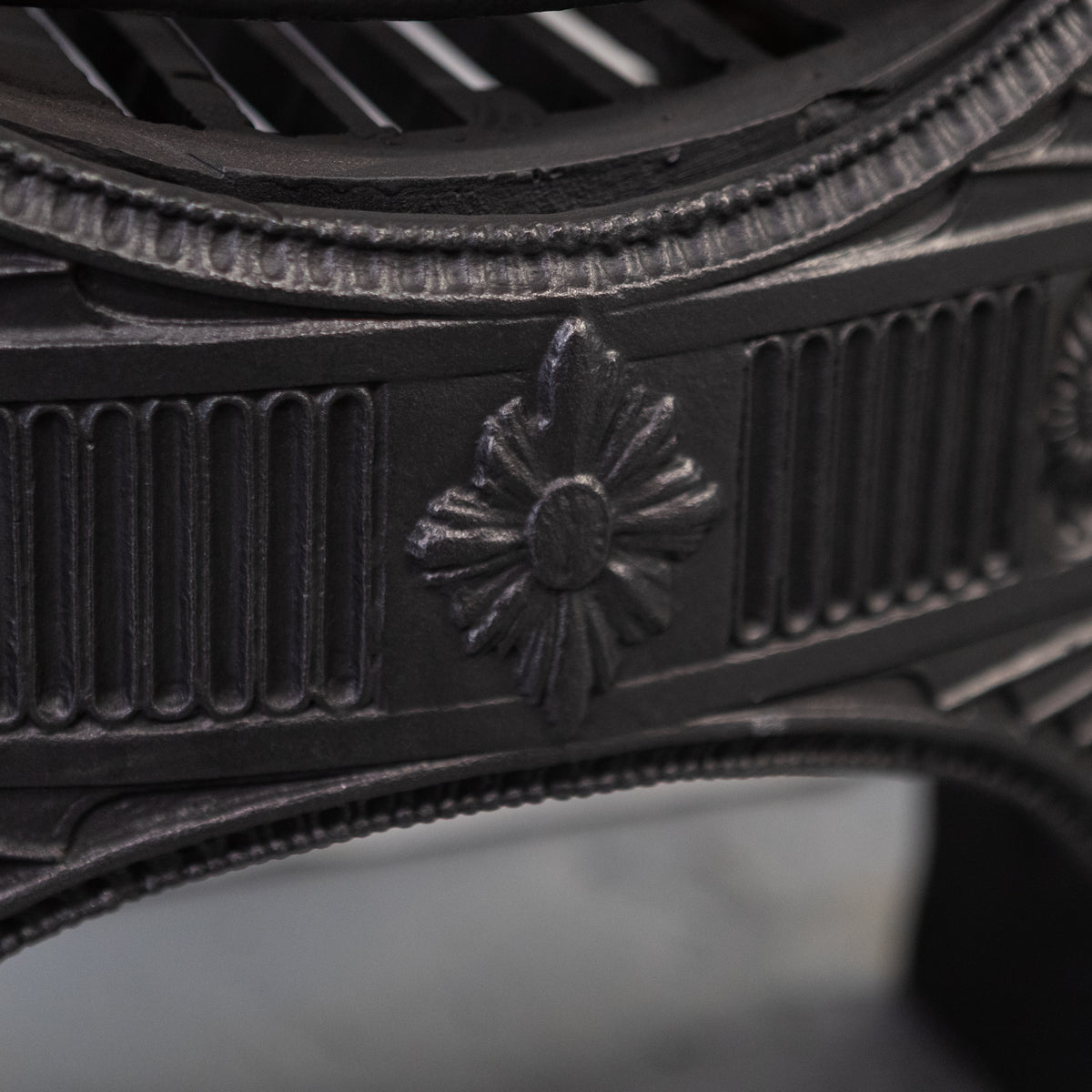 Antique Regency Cast Iron Hourglass Hob Grate | The Architectural Forum