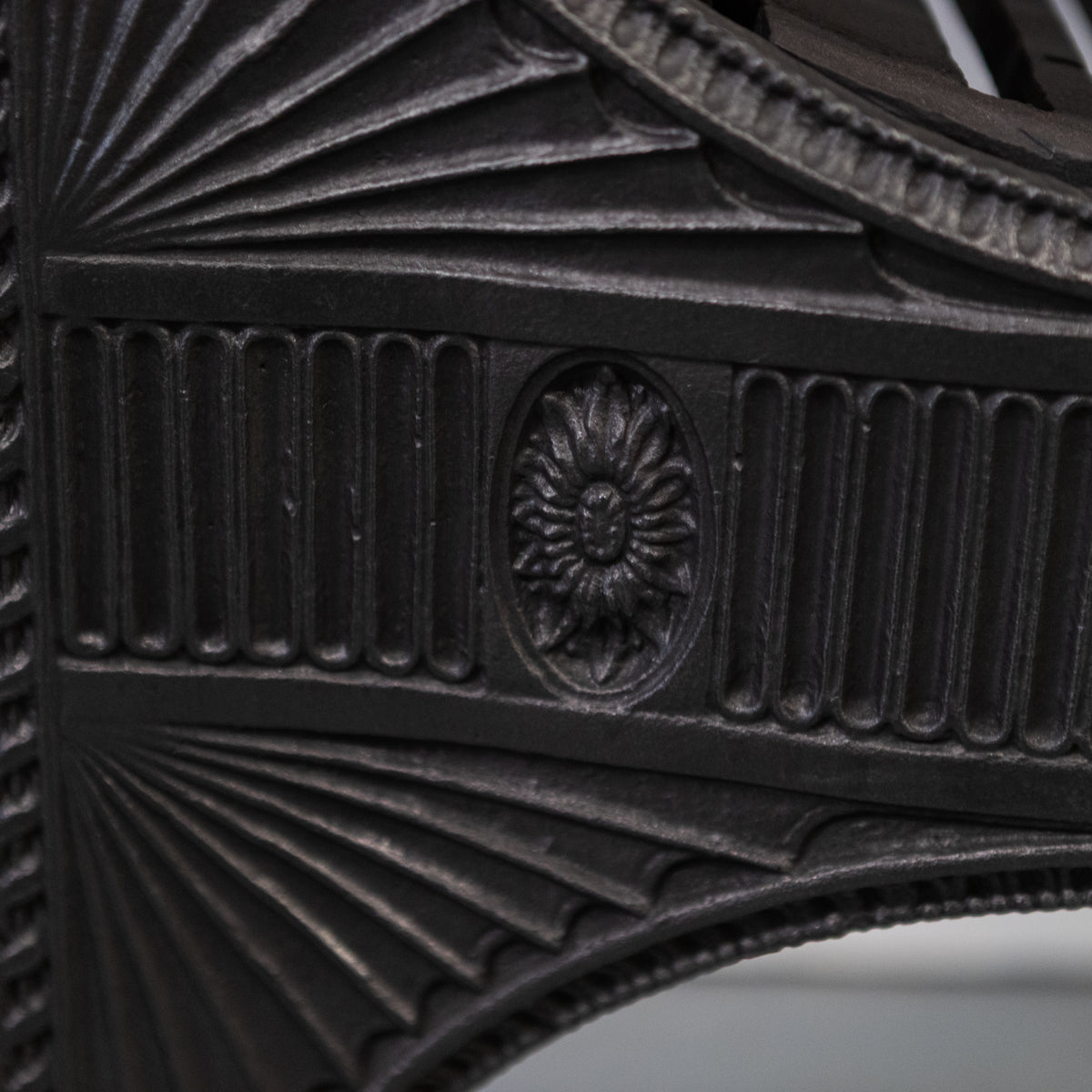 Antique Regency Cast Iron Hourglass Hob Grate | The Architectural Forum