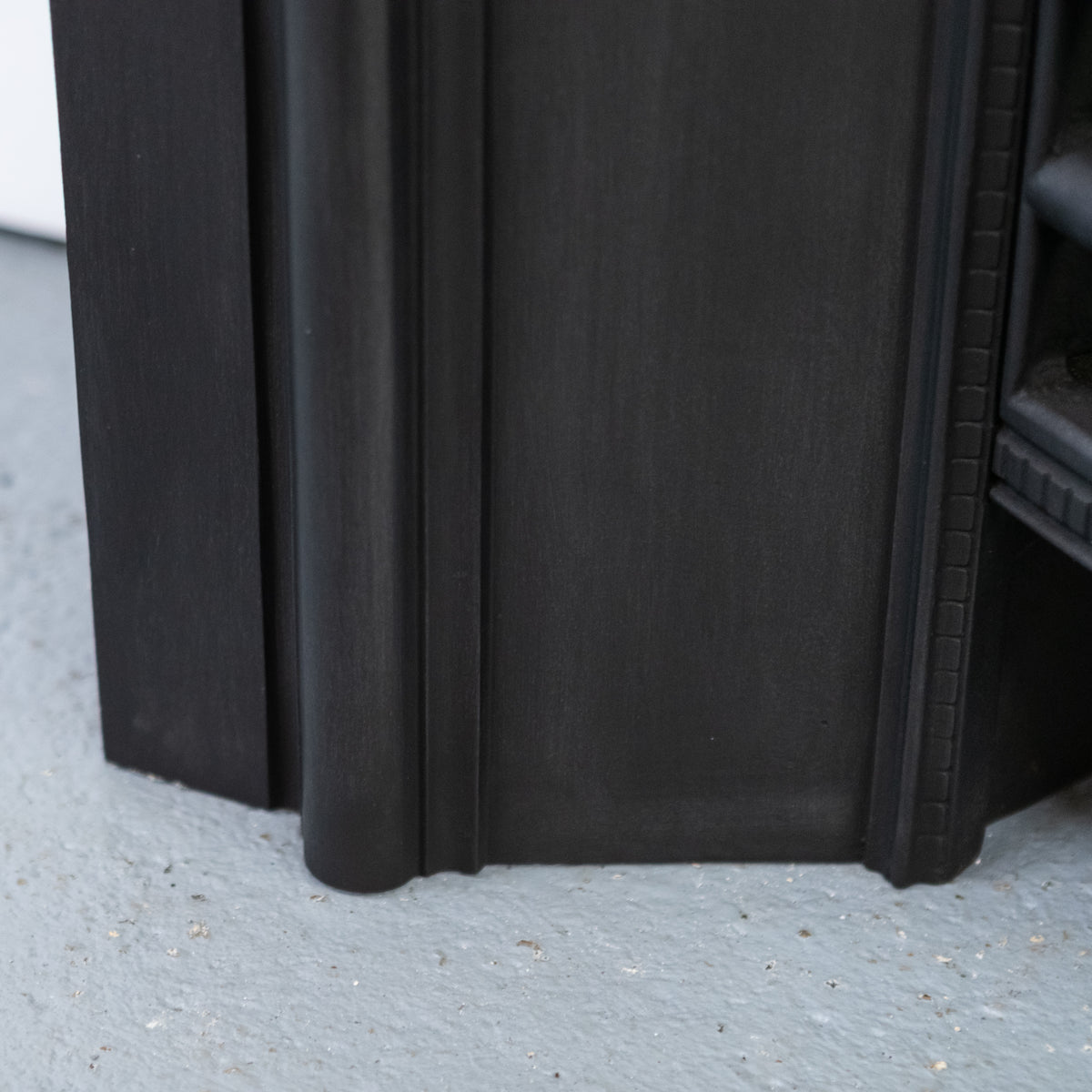 Antique Cast Iron Arched Fireplace Insert