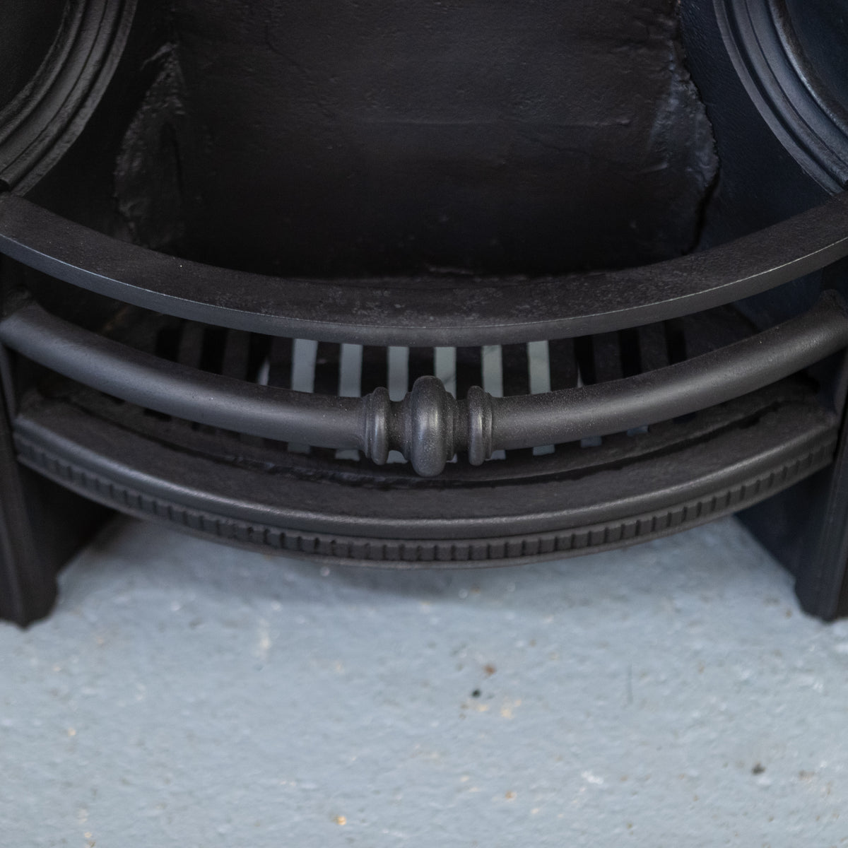 Antique Cast Iron Arched Fireplace Insert