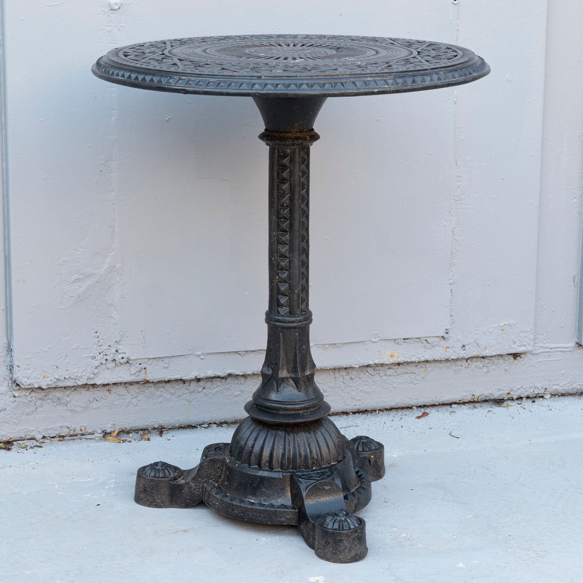 Reclaimed Cast Iron Bistrol Pub Table | The Architectural Forum