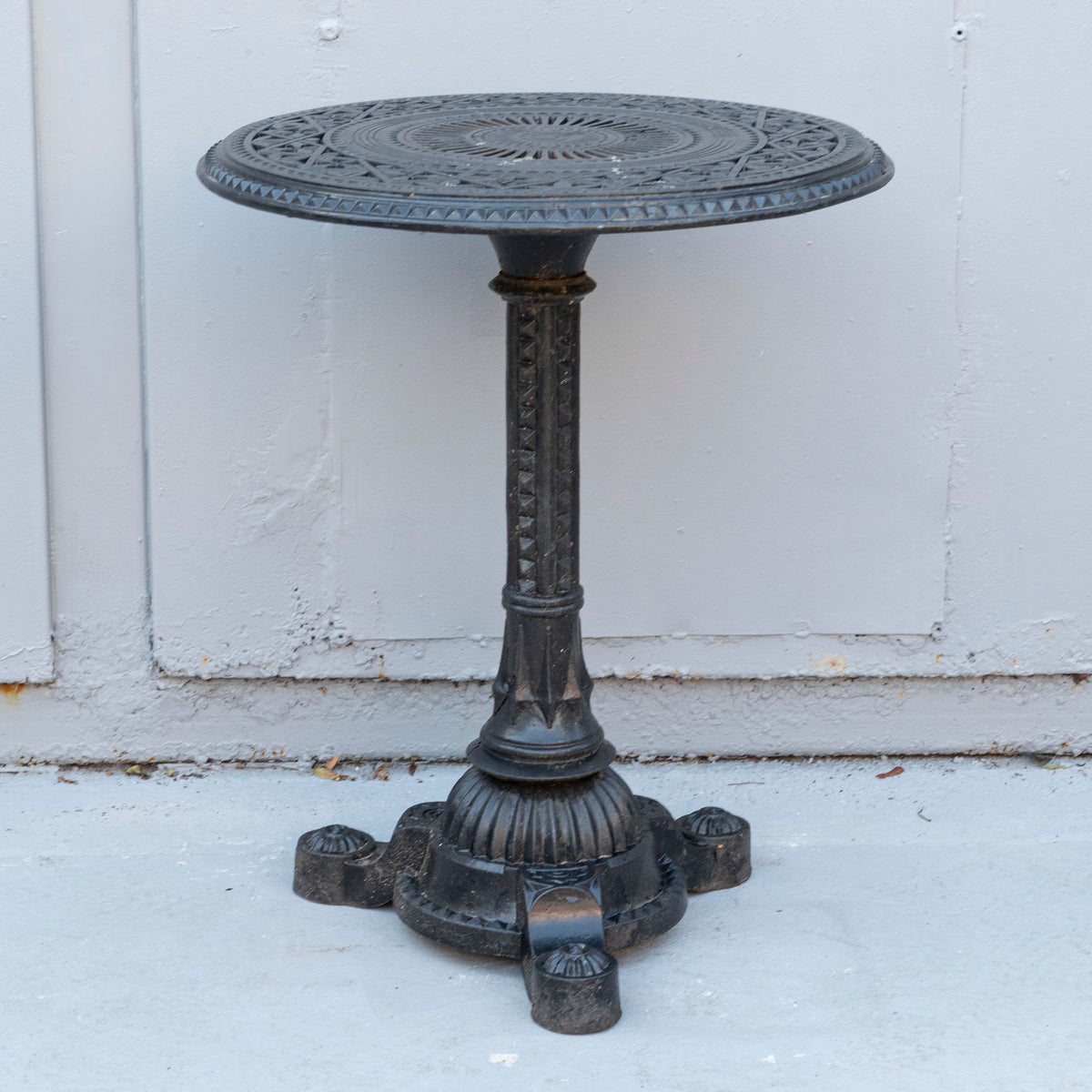 Reclaimed Cast Iron Bistrol Pub Table | The Architectural Forum