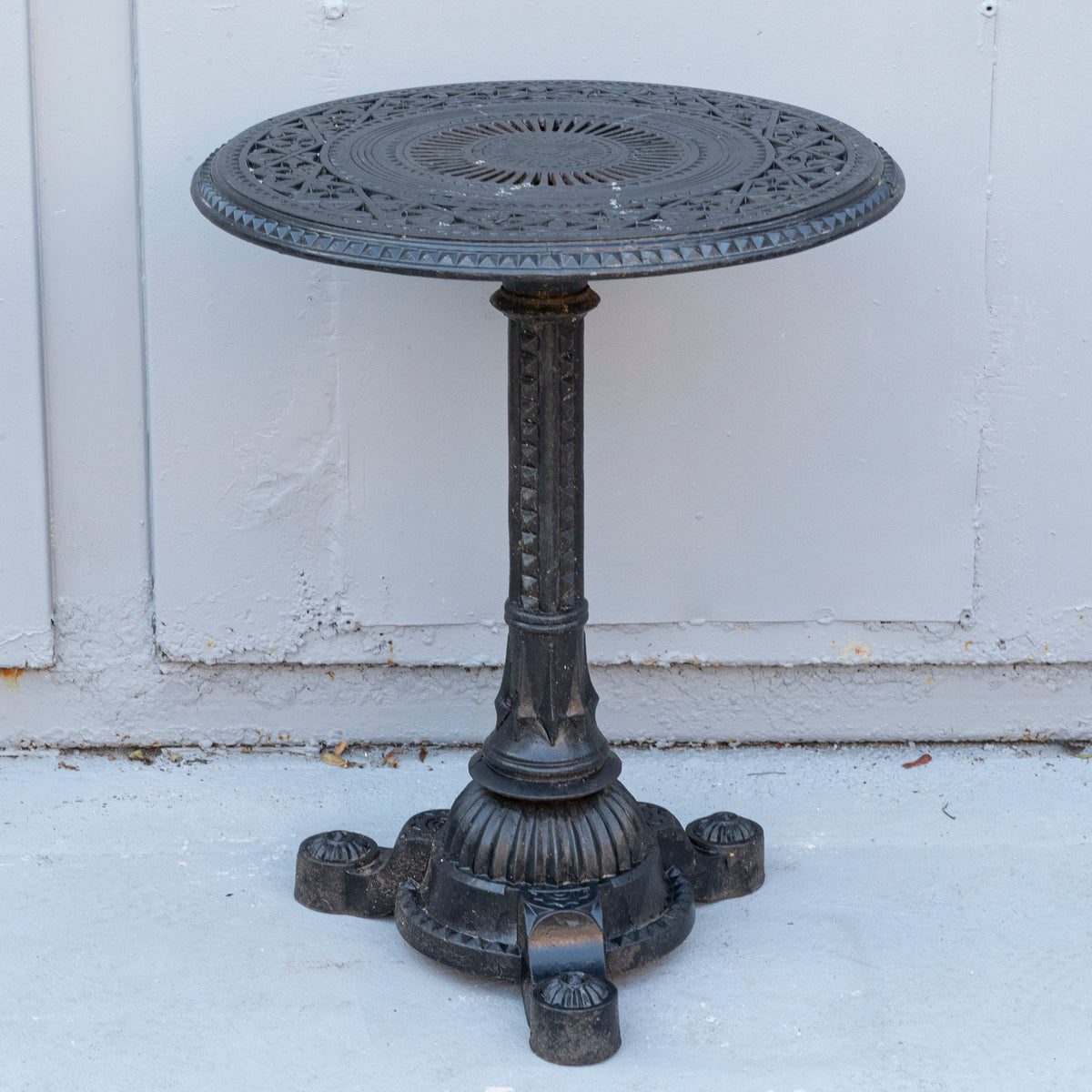 Reclaimed Cast Iron Bistrol Pub Table | The Architectural Forum