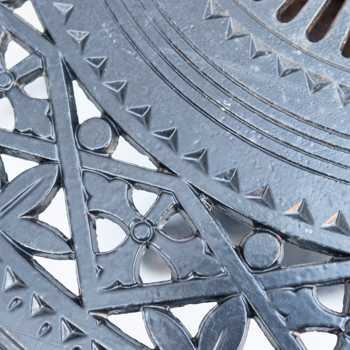 Reclaimed Cast Iron Bistrol Pub Table | The Architectural Forum