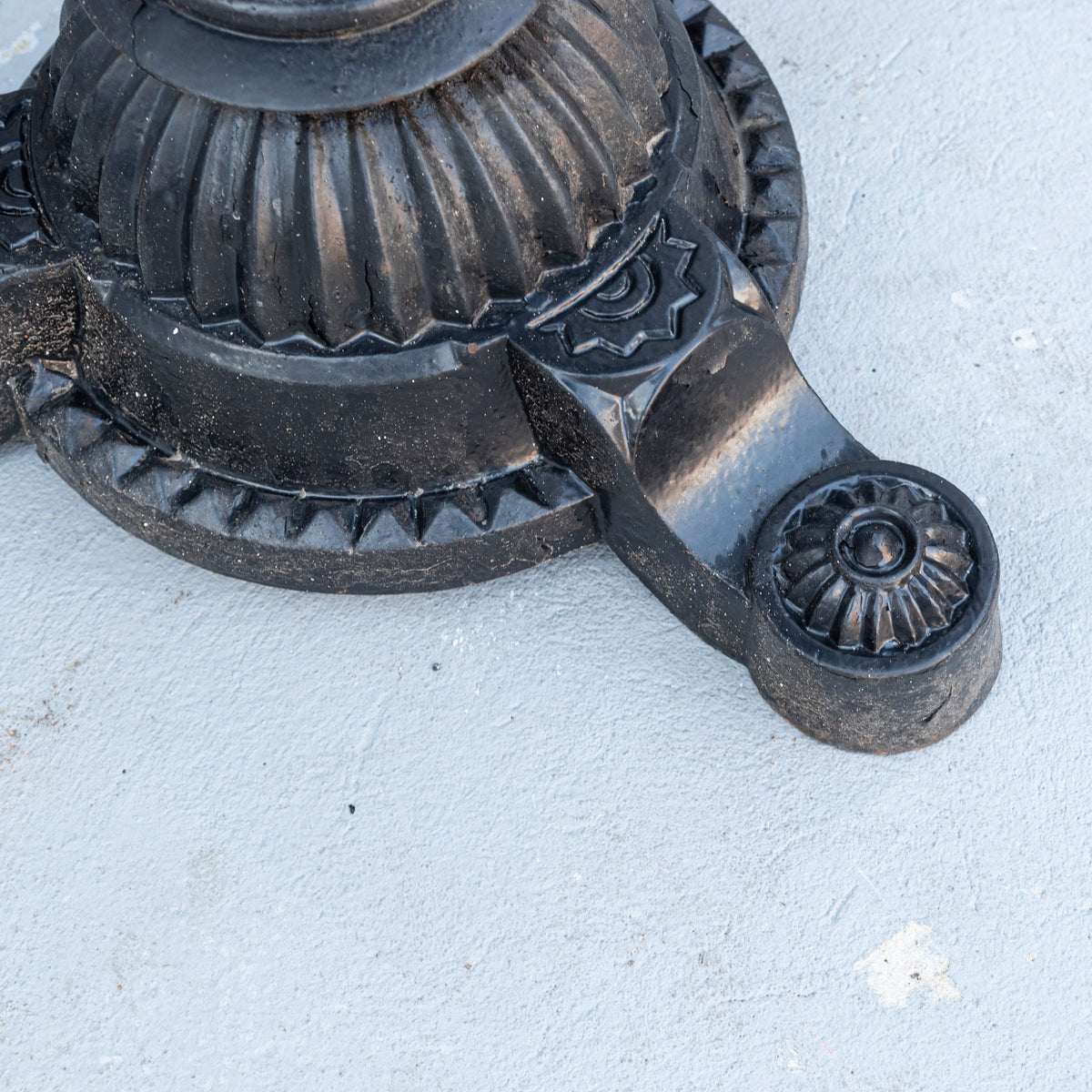 Reclaimed Cast Iron Bistrol Pub Table | The Architectural Forum