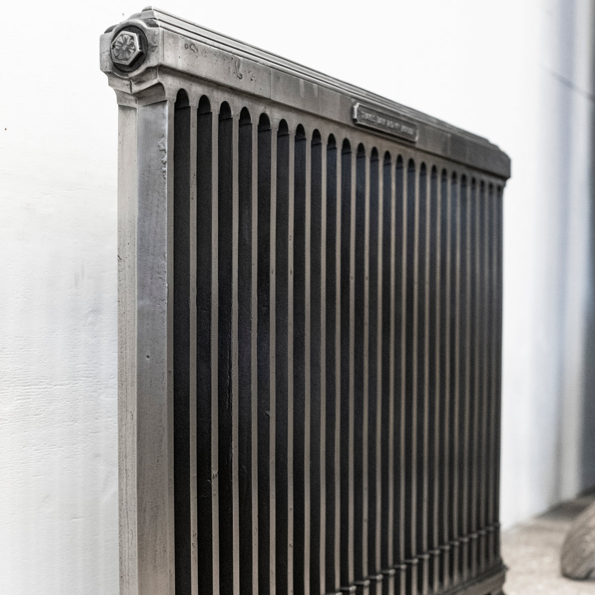 Antique Polished Cast Iron Radiator | Thames Bank Iron Co. | 4 Available | The Architectural Forum