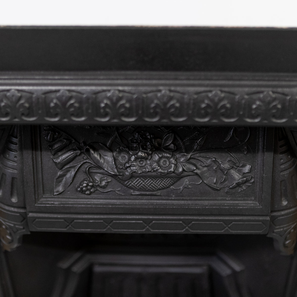Antique Victorian Tiled Fireplace Insert | Pair Available