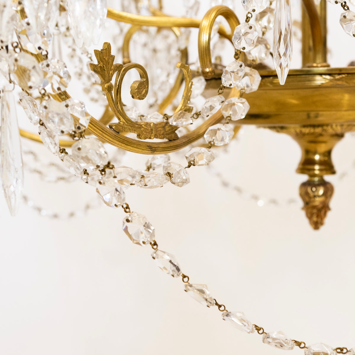 Antique French Crystal Chandelier | 12 Arm | The Architectural Forum