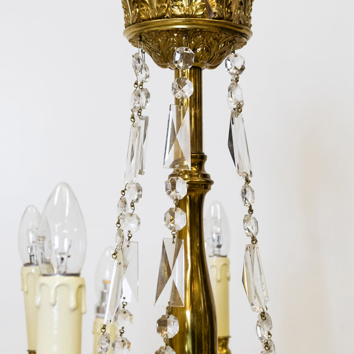 Antique French Crystal Chandelier | 12 Arm | The Architectural Forum