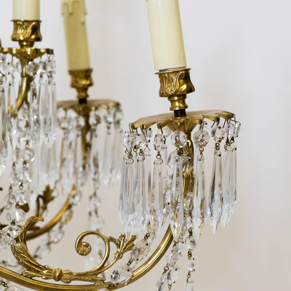 Antique French Crystal Chandelier | 12 Arm | The Architectural Forum