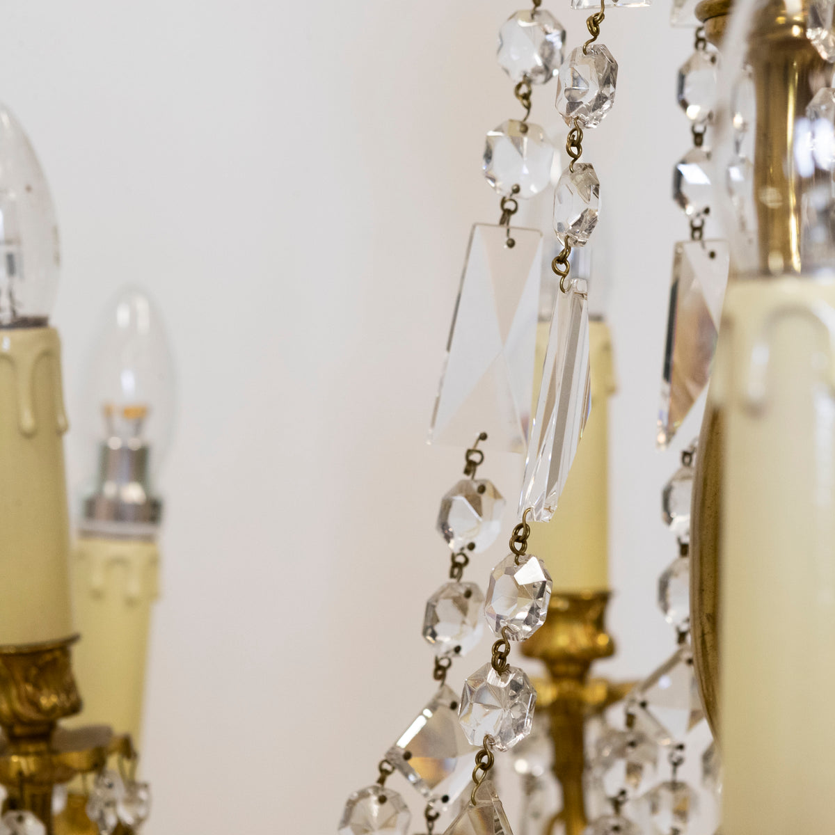 Antique French Crystal Chandelier | 12 Arm | The Architectural Forum