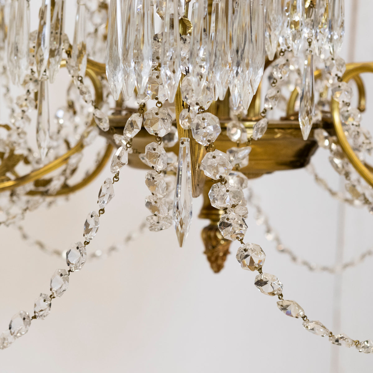 Antique French Crystal Chandelier | 12 Arm | The Architectural Forum