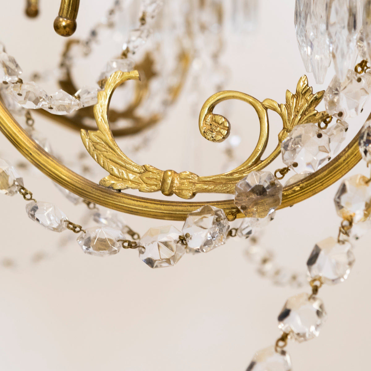 Antique French Crystal Chandelier | 12 Arm | The Architectural Forum