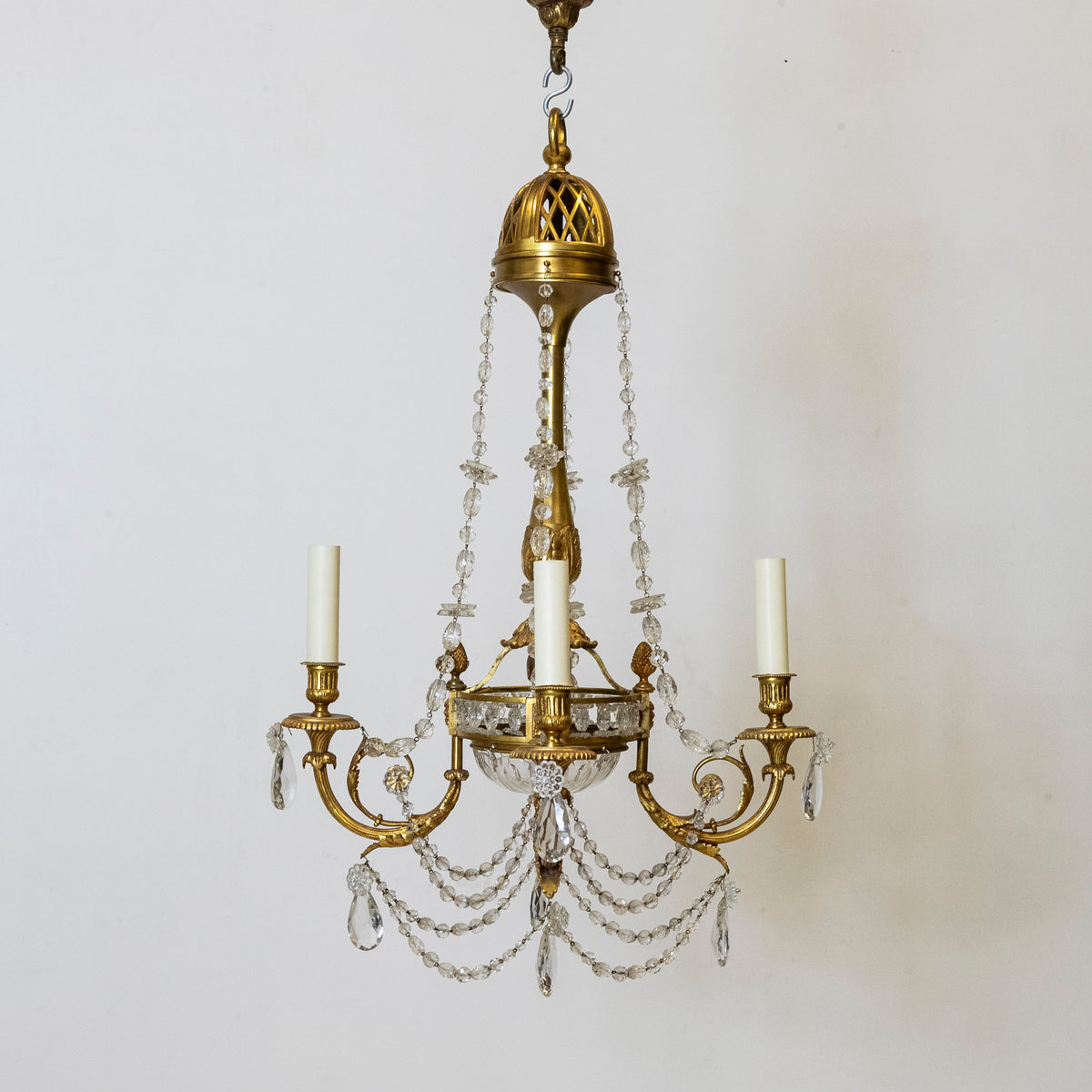 Antique French Crystal Chandelier | The Architectural Forum