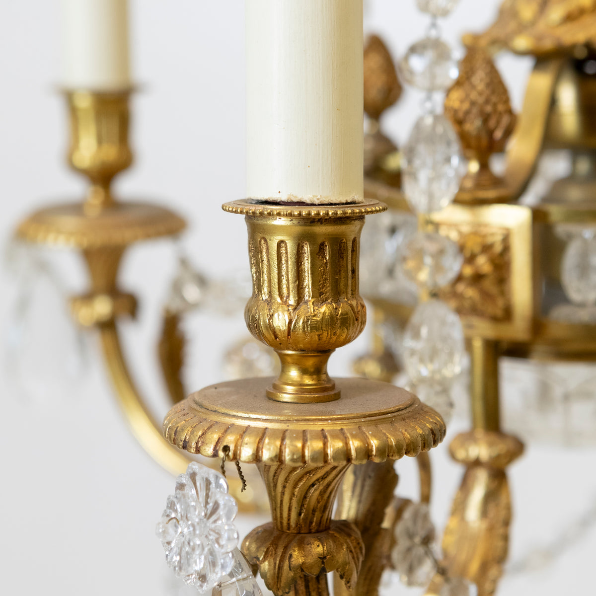 Antique French Crystal Chandelier | The Architectural Forum