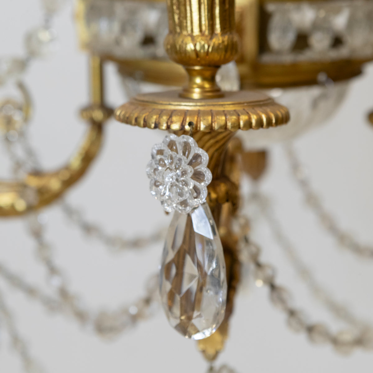 Antique French Crystal Chandelier | The Architectural Forum