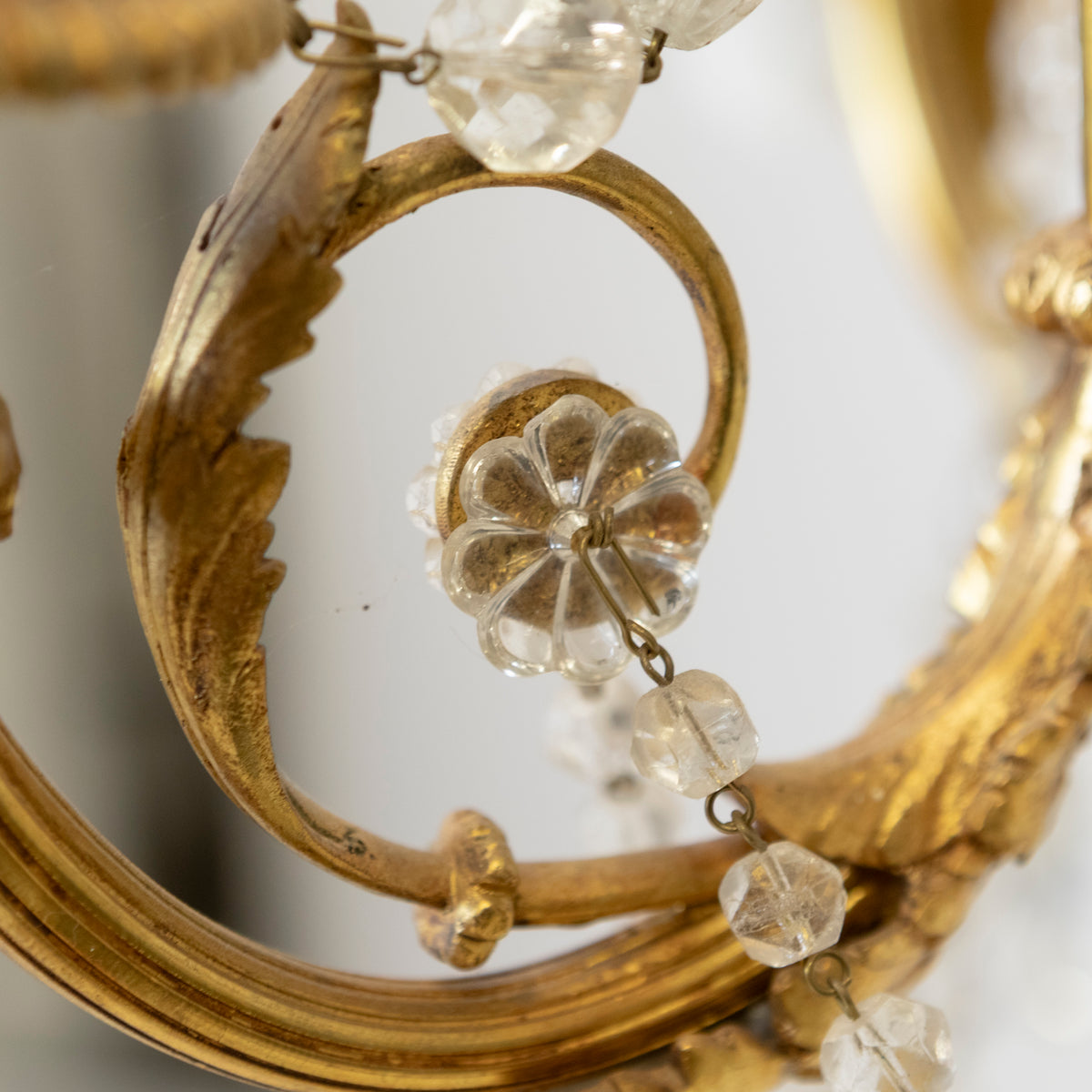 Antique French Crystal Chandelier | The Architectural Forum