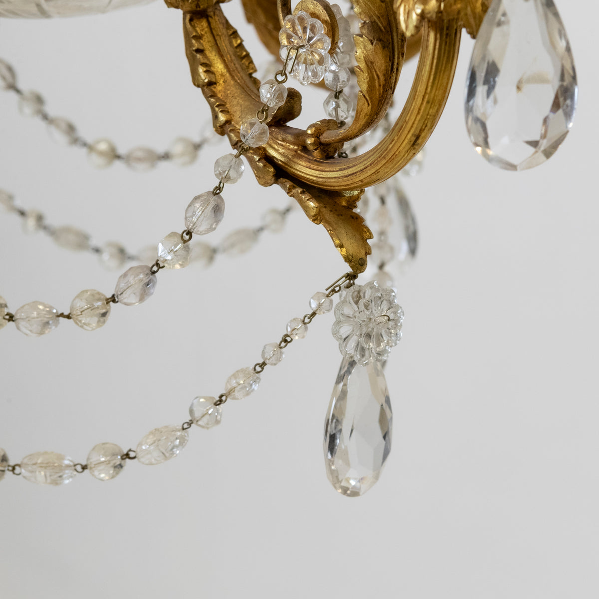 Antique French Crystal Chandelier | The Architectural Forum