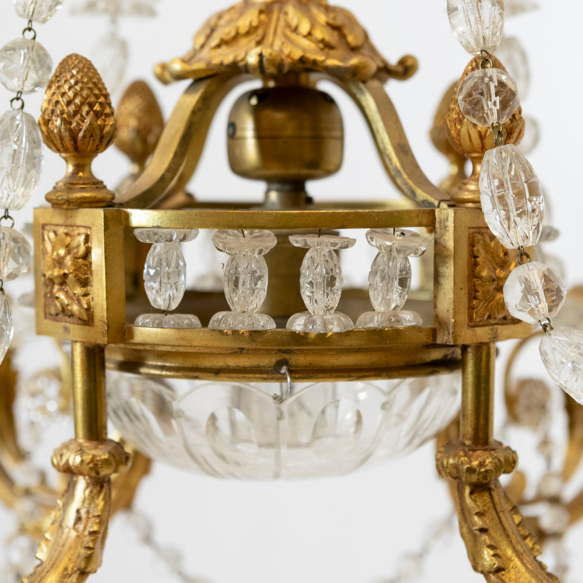 Antique French Crystal Chandelier | The Architectural Forum