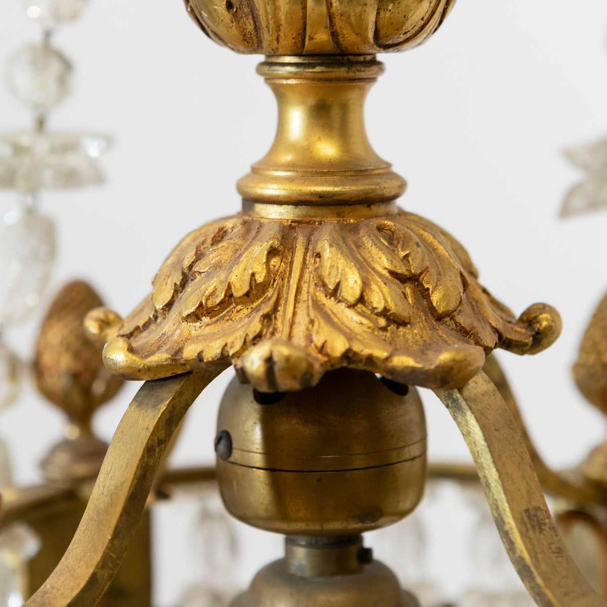 Antique French Crystal Chandelier | The Architectural Forum