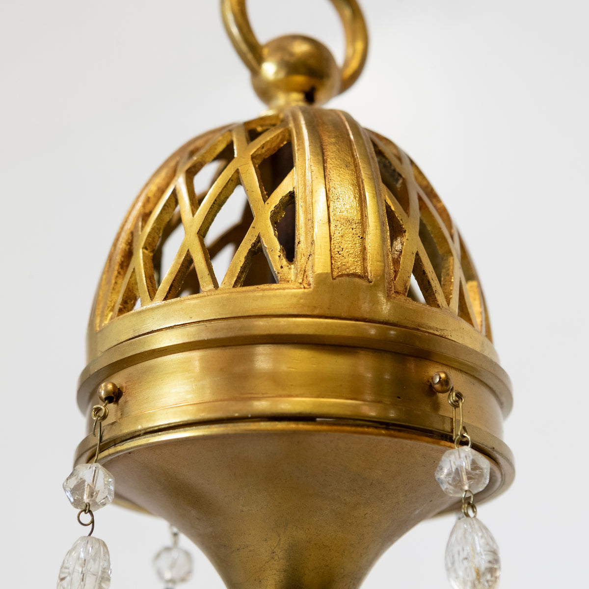 Antique French Crystal Chandelier | The Architectural Forum