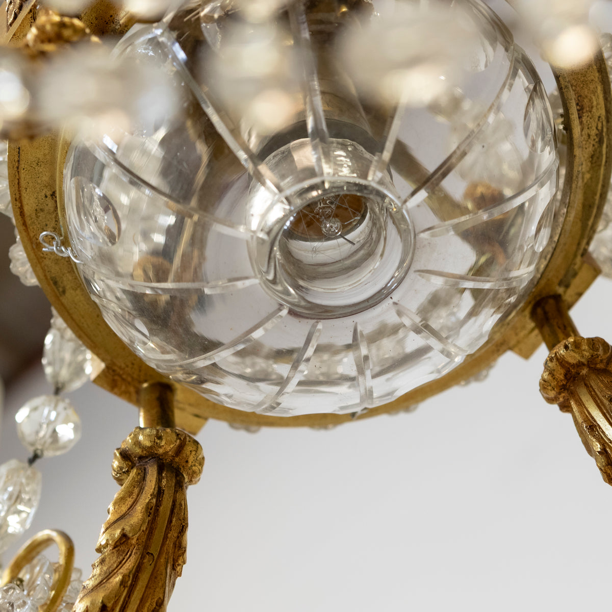 Antique French Crystal Chandelier | The Architectural Forum