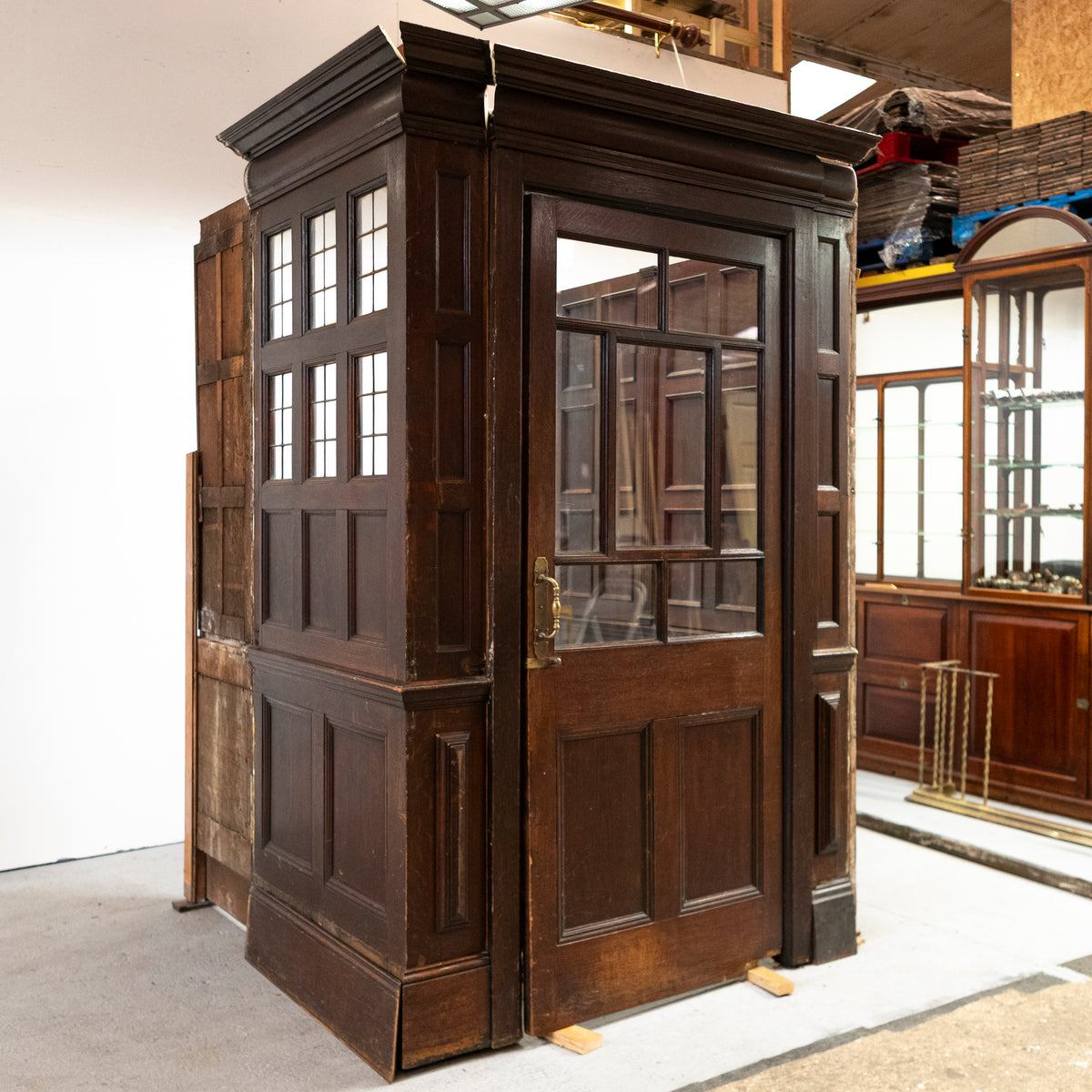 Antique Wooden Panelled Portico Room | Porch Panelling Entrance | The Architectural Forum