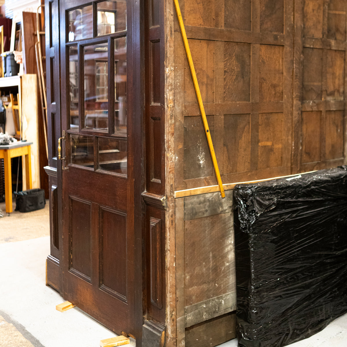 Antique Wooden Panelled Portico Room | Porch Panelling Entrance | The Architectural Forum