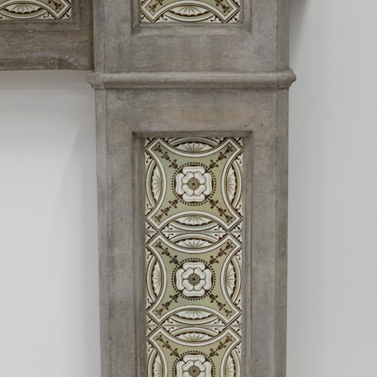 Rare Victorian Stone Fireplace Surround with Minton Tiles | The Architectural Forum