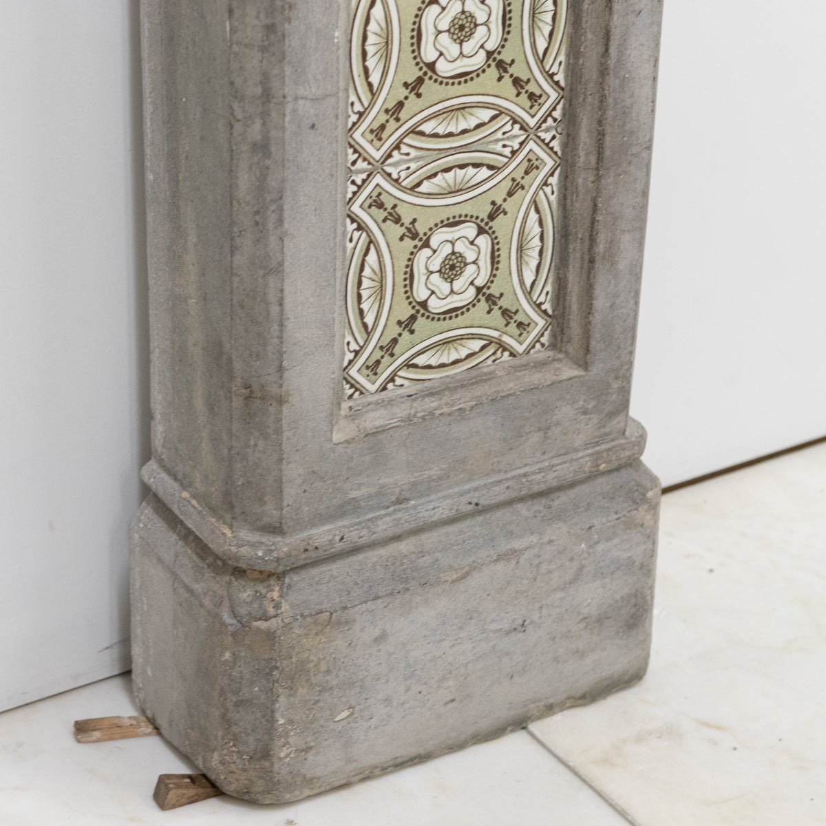 Rare Victorian Stone Fireplace Surround with Minton Tiles | The Architectural Forum