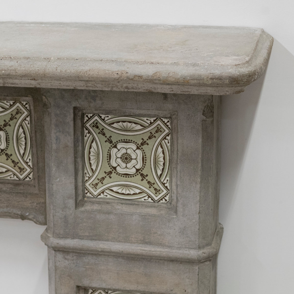 Rare Victorian Stone Fireplace Surround with Minton Tiles | The Architectural Forum