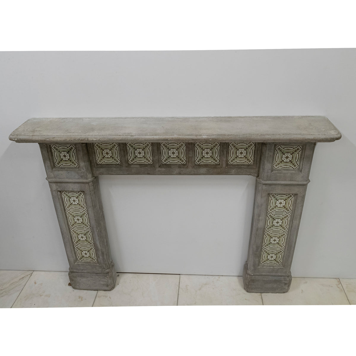 Rare Victorian Stone Fireplace Surround with Minton Tiles | The Architectural Forum