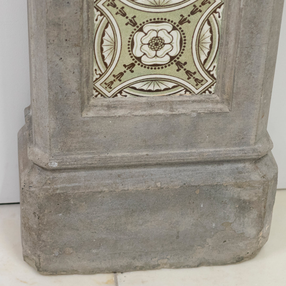 Rare Victorian Stone Fireplace Surround with Minton Tiles | The Architectural Forum