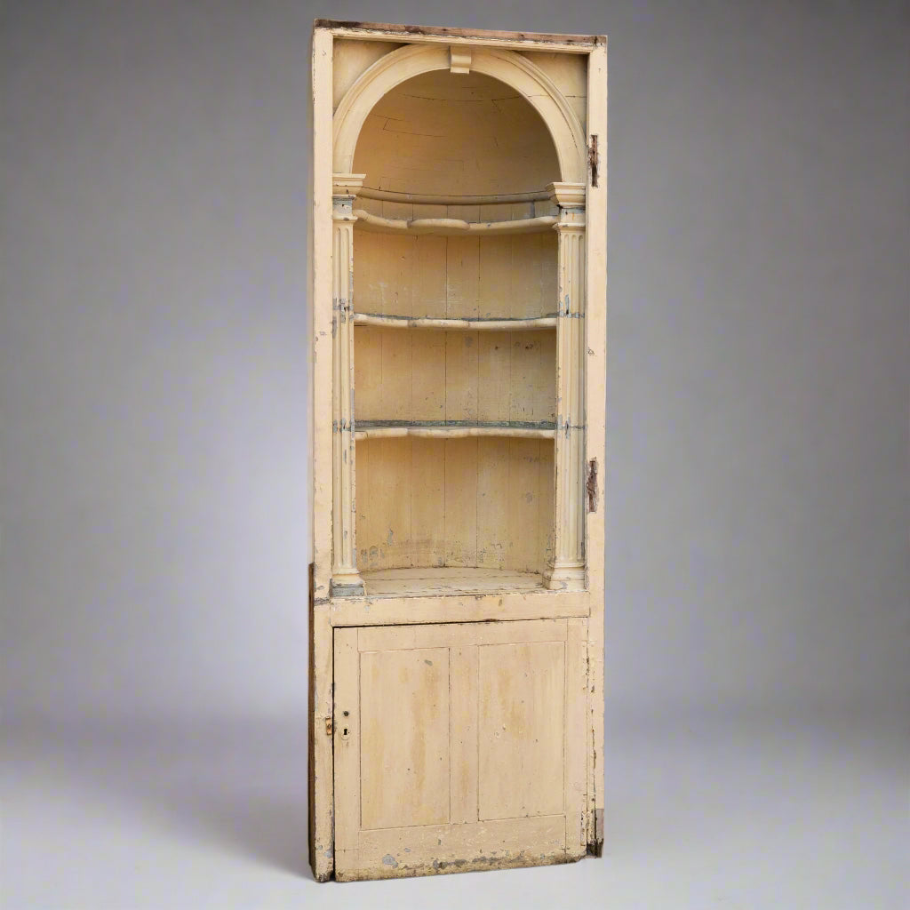 Antique 18th Century Niche Corner Cupboard | The Architectural Forum