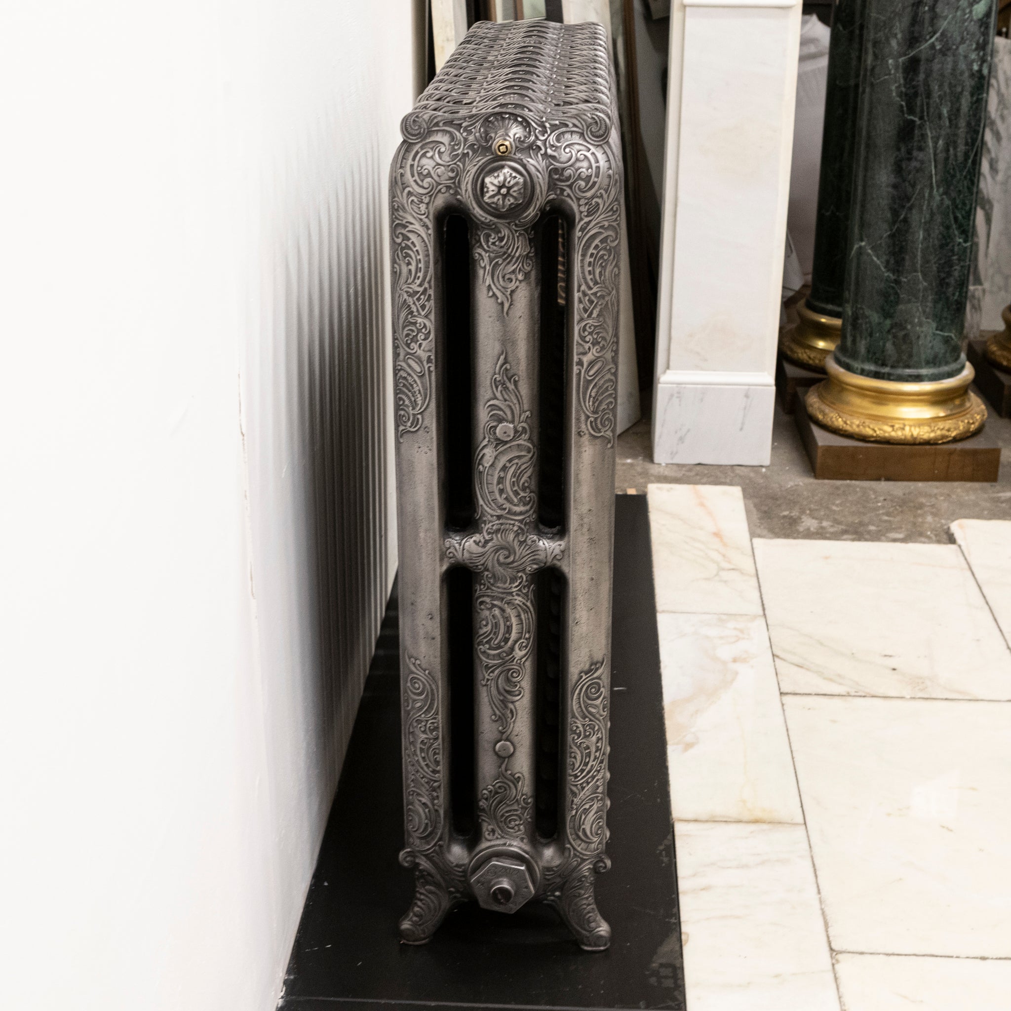 Antique Decorative Cast Iron Two Column Radiator - The Architectural Forum
