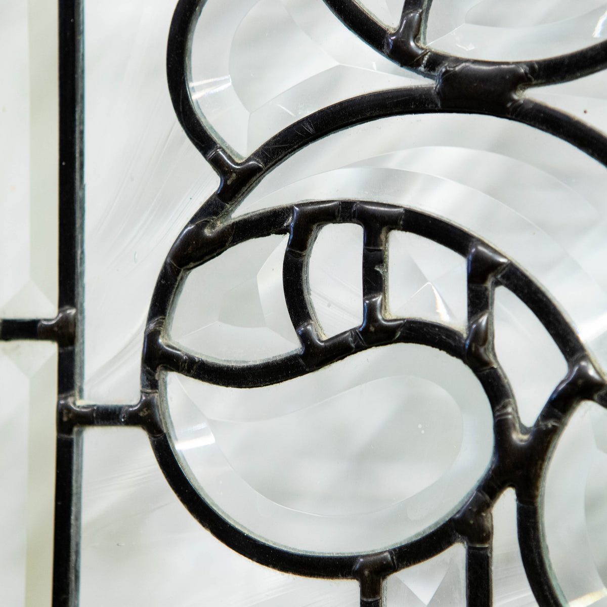 Large Antique Glazed Double Doors