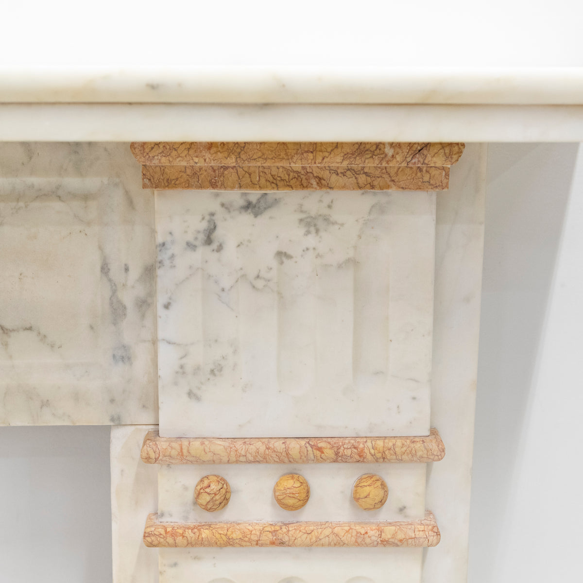 Antique Edwardian Marble Chimneypiece