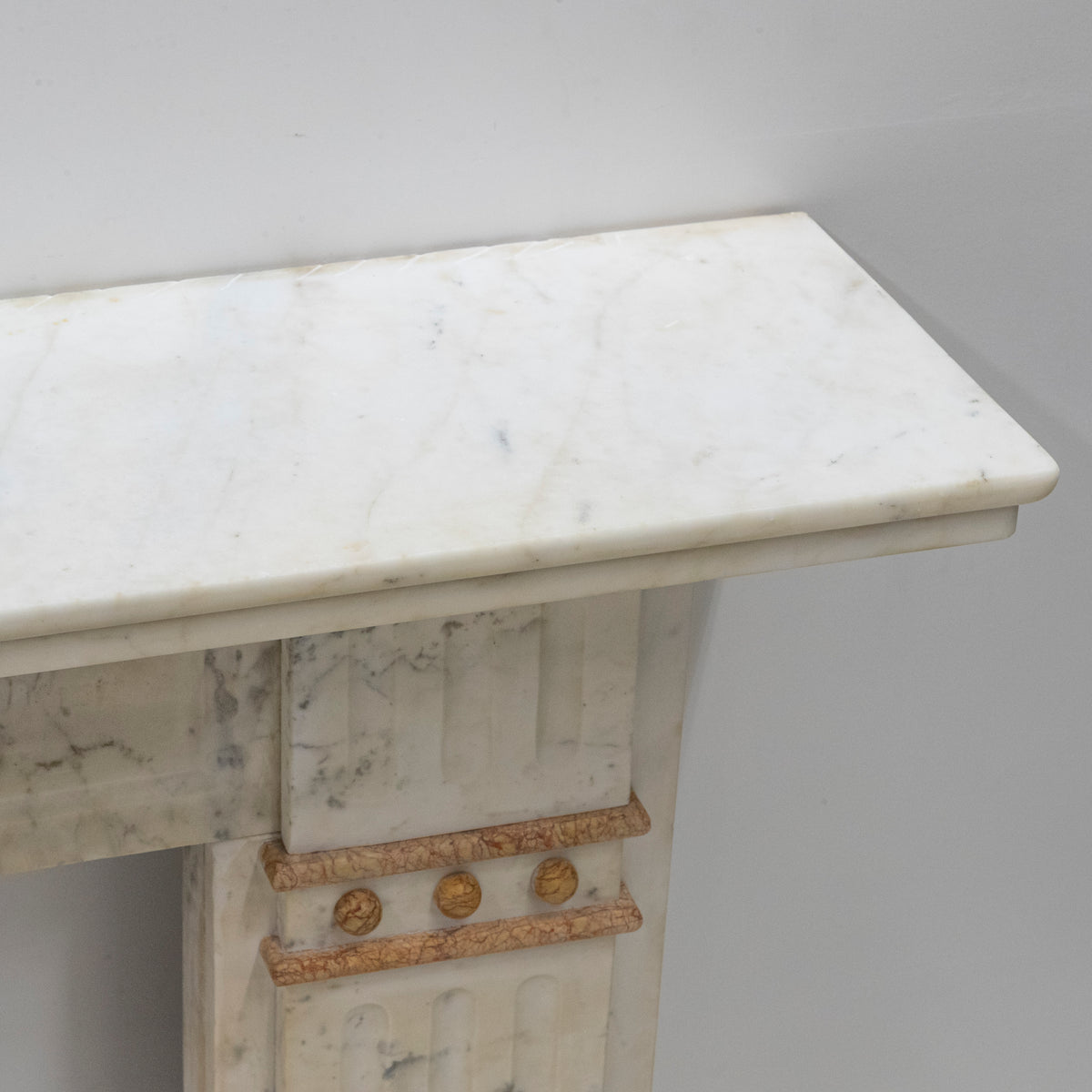 Antique Edwardian Marble Chimneypiece